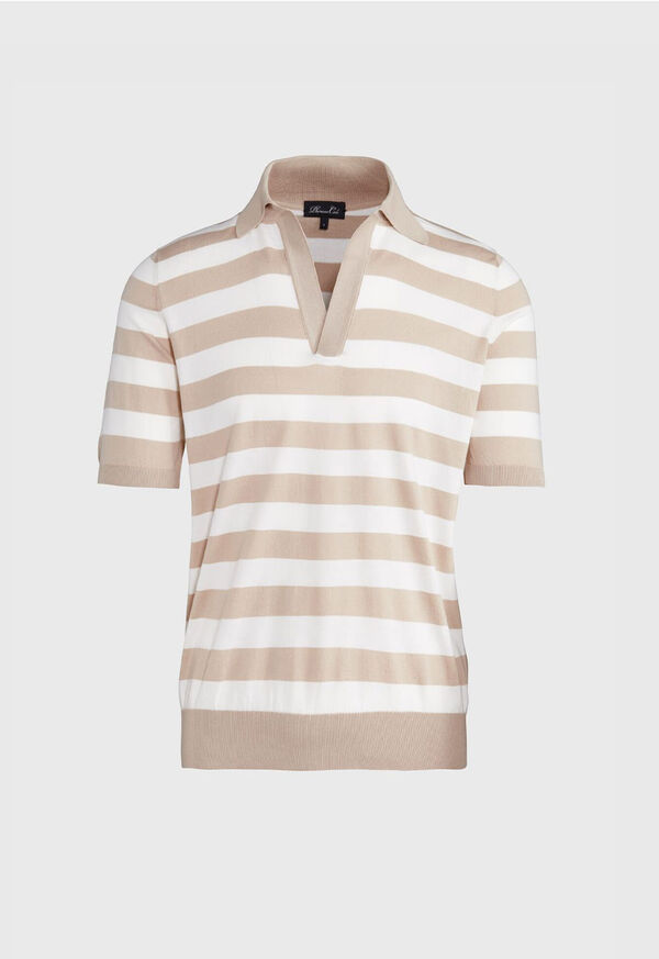 Paul Stuart Two Tone Stripe Polo, image 1