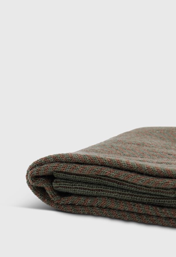 Paul Stuart Wool Blend Chevron Sock, image 2