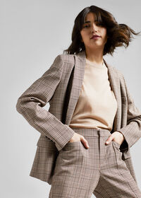 Paul Stuart Wool Glen Plaid Blazer, thumbnail 3