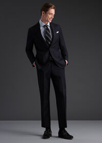 Paul Stuart Fainted Chalk Stripe Flannel Suit, thumbnail 2