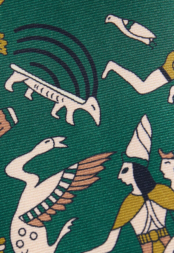 Paul Stuart Printed Silk Tie, image 3