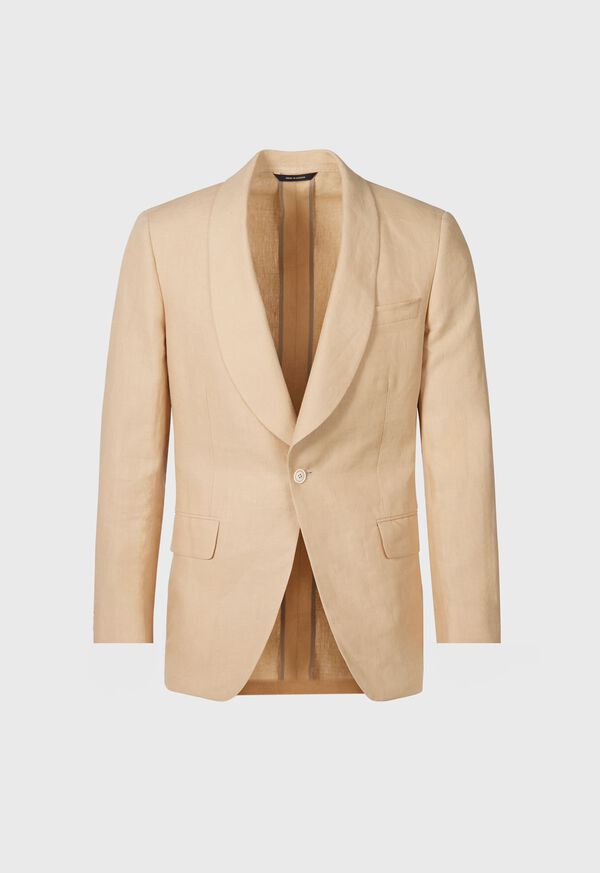 Paul Stuart Linen Shawl Collar Dinner Jacket, image 1