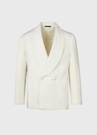 Paul Stuart Linen Double Breasted Dinner Jacket, thumbnail 1