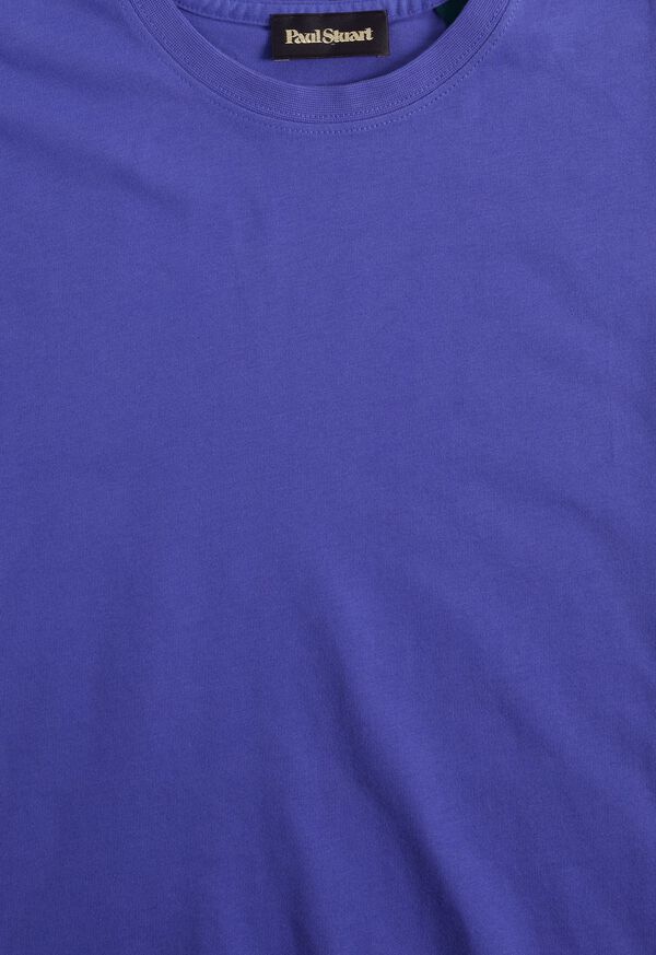 Paul Stuart Pima Cotton Short Sleeve Crewneck T-Shirt, image 2