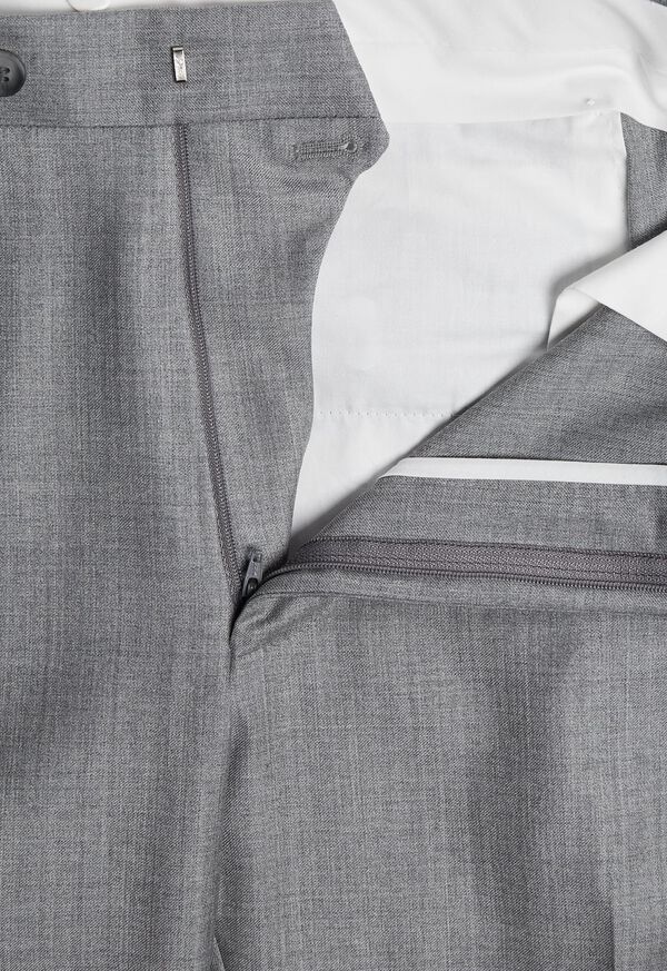 Paul Stuart Super 110s Solid Grey Pant, image 2