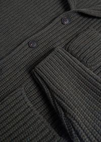 Paul Stuart Ribbed Sweater Jacket, thumbnail 2