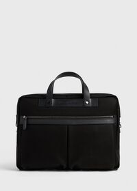 Paul Stuart Mismo Soft Nylon Briefcase, thumbnail 1