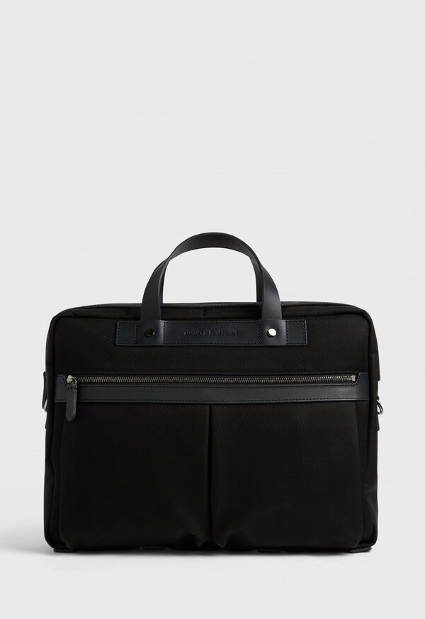 Paul Stuart Mismo Soft Nylon Briefcase, image 1