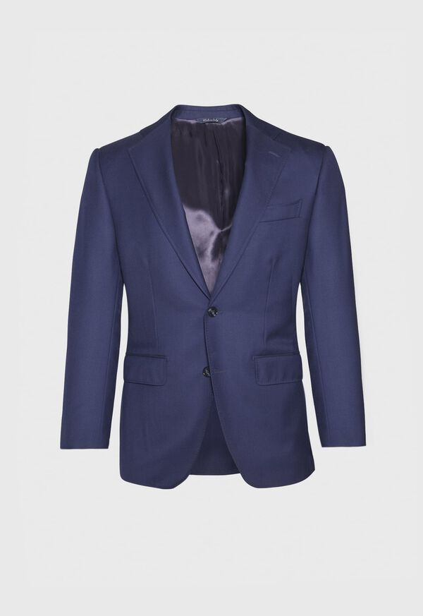 Paul Stuart Blue Twill Wool Suit, image 3