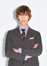 Paul Stuart All Year Wool Windowpane Suit, thumbnail 3