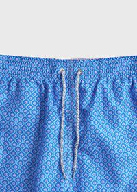 Paul Stuart Geometric Print Swim Trunk, thumbnail 2