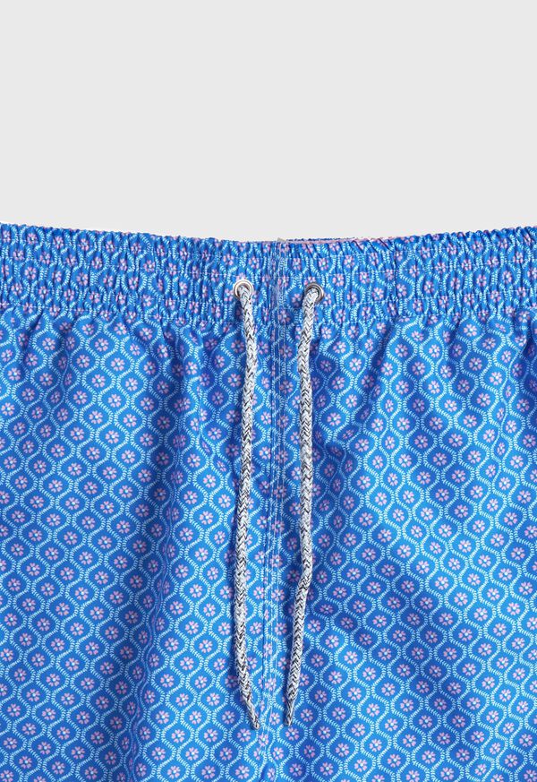 Paul Stuart Geometric Print Swim Trunk, image 2