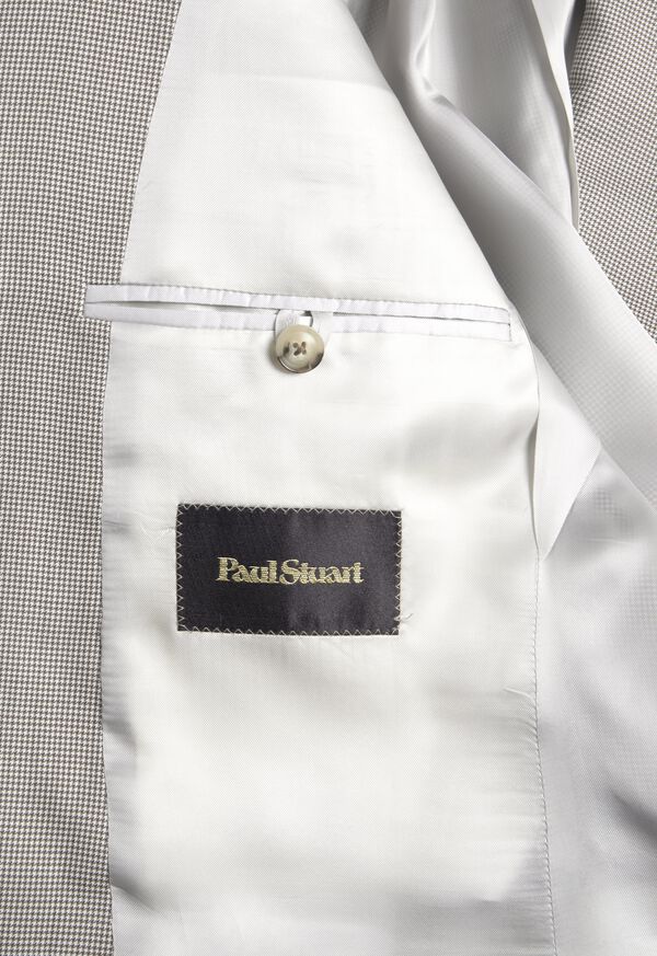 Paul Stuart Tan & Brown Houndstooth Jacket, image 3
