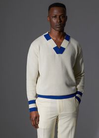 Paul Stuart Cashmere Cricket Sweater, thumbnail 4
