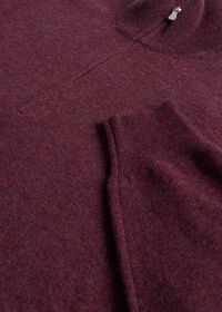 Paul Stuart Cashmere Quarter Zip Pullover, thumbnail 2