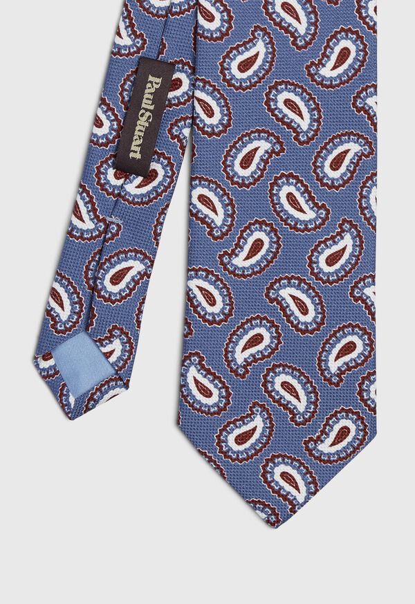 Paul Stuart Paisley Silk Tie, image 1