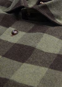 Paul Stuart Flannel Buffalo Check Sport Shirt, thumbnail 2