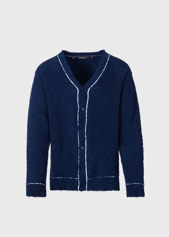 Paul Stuart Terry Cloth Cardigan