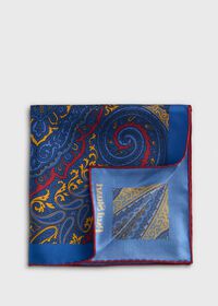 Paul Stuart Geometric Print Pocket Square, thumbnail 1