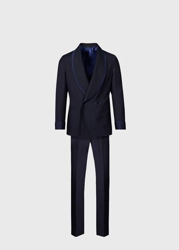 Paul Stuart Double Breasted Shawl Lapel Tuxedo