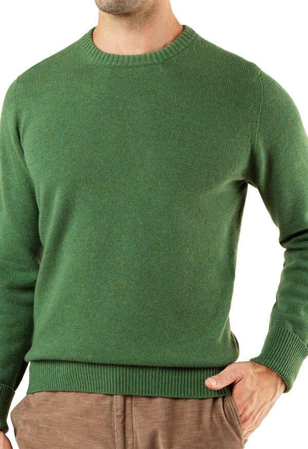 Paul Stuart Classic Cashmere Double Ply Crewneck Sweater, image 1