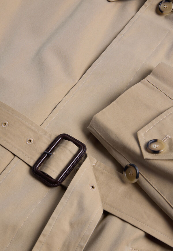 Paul Stuart Single Breasted Raincoat, image 3
