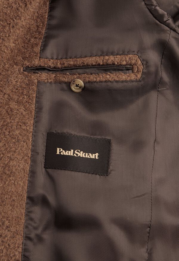 Paul Stuart Camel Long Hair Overcoat, image 4