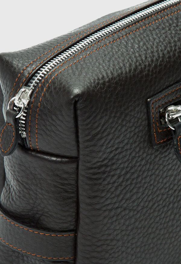 Paul Stuart Deerskin Leather Toiletry Kit, image 2