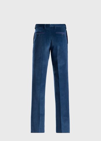 Paul Stuart Suede Trimmed Corduroy Trouser