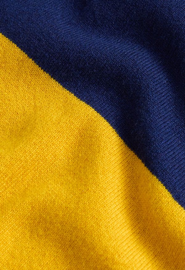 Paul Stuart Lightweight Cashmere Rugby Sweater, image 3