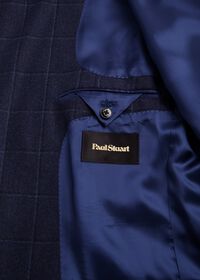 Paul Stuart Windowpane Wool and Cashmere Blend Jacket, thumbnail 3