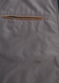 Paul Stuart Performance Wool Vest With Suede Trim, thumbnail 4