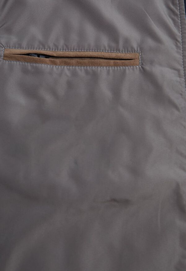 Paul Stuart Performance Wool Vest With Suede Trim, image 4