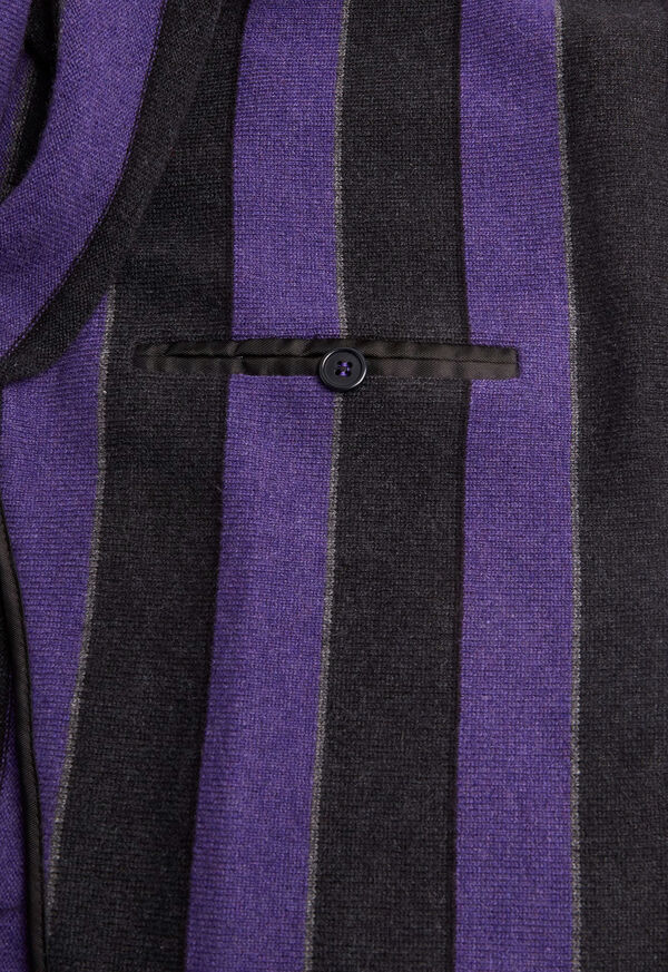 Paul Stuart Rice Stitch Merino Wool Stripe Blazer, image 3