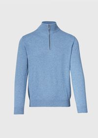Paul Stuart Cashmere Quarter Zip Sweater, thumbnail 1
