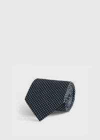 Paul Stuart Woven Silk Micro Jacquard Tie, thumbnail 1