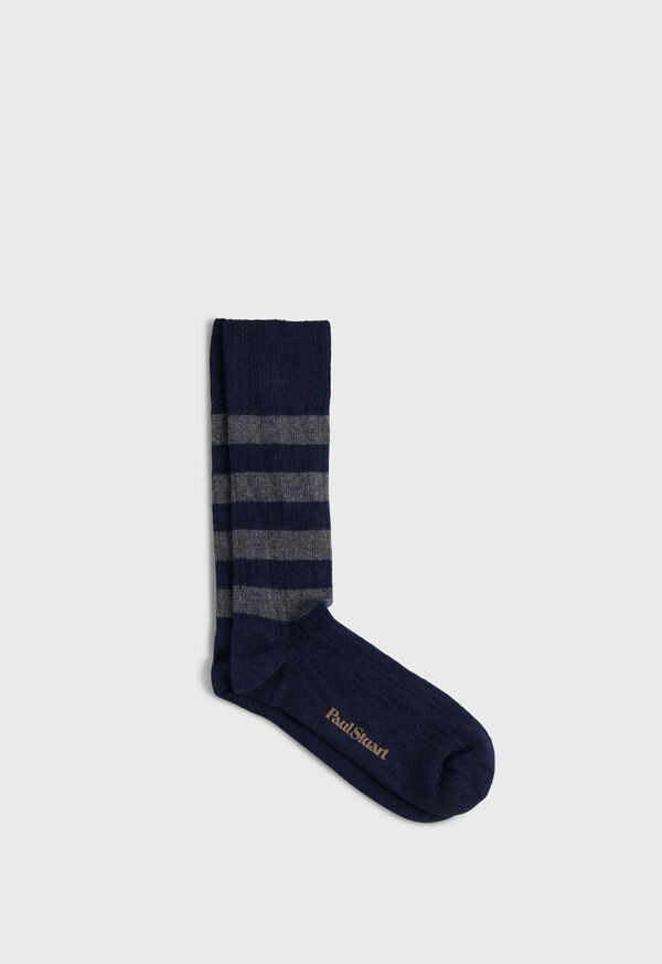 Paul Stuart Rugby Stripe Sock, image 1