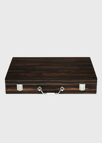 Paul Stuart Matte Ebony Backgammon Set, thumbnail 3