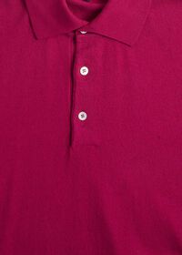 Paul Stuart Cotton Knit Polo Shirt, thumbnail 3