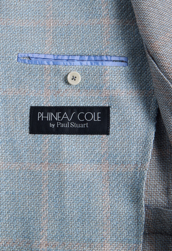 Paul Stuart Faded Windowpane Jacket, image 3
