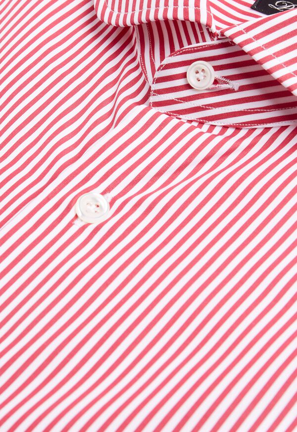 Paul Stuart Stripe Round Collar Dress Shirt, image 6