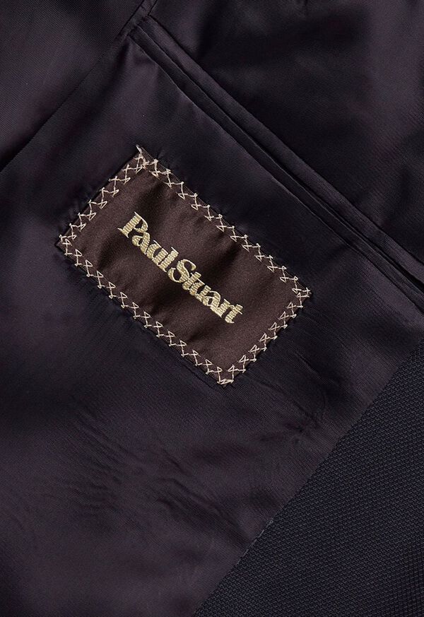 Paul Stuart Solid Blazer with Gunmetal Buttons, image 7