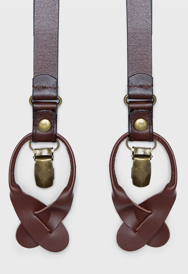Paul Stuart Leather Braces, image 2