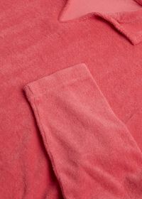 Paul Stuart Johnny Collar Cotton Terry Pullover, thumbnail 2