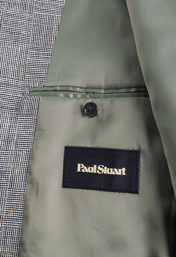 Paul Stuart Lightweight Silk & Linen Parquet Jacket, image 3