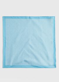 Paul Stuart Reversible Silk Plaid Pocket Square, thumbnail 2