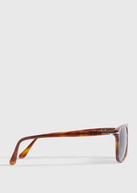 Paul Stuart Persol® Tierra Di Siena Sunglasses with Polar Gradient Blue Lens, thumbnail 3