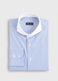 Paul Stuart Contrast Short Cutaway Collar Dress Shirt, thumbnail 1