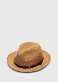 Paul Stuart Fedora with Leather Band, thumbnail 2
