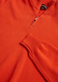 Paul Stuart Quarter Zip Sweater, thumbnail 2